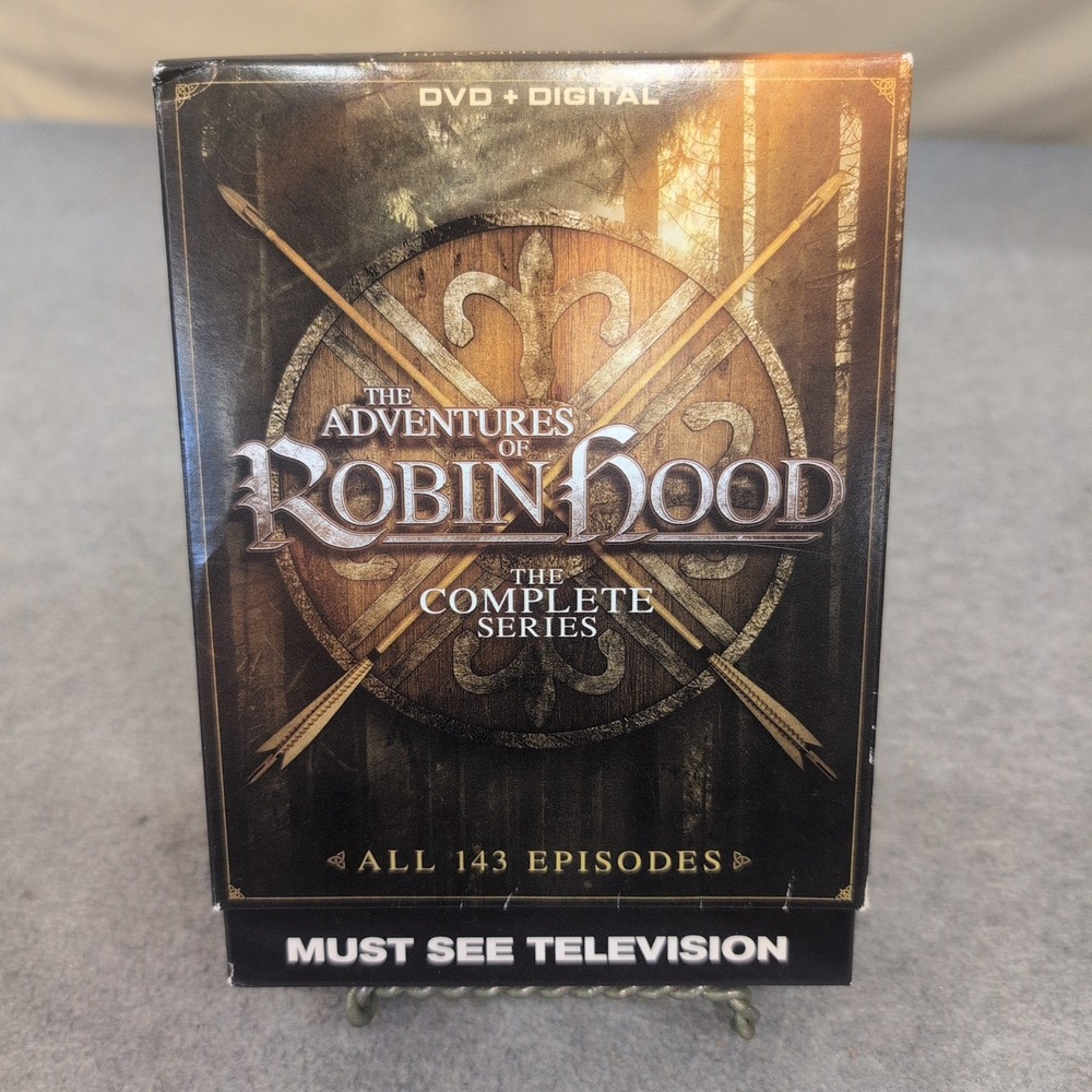 The Adventures of Robin Hood The Complete Series DVD 143 Episodes Richard Greene - Picture 1 of 2